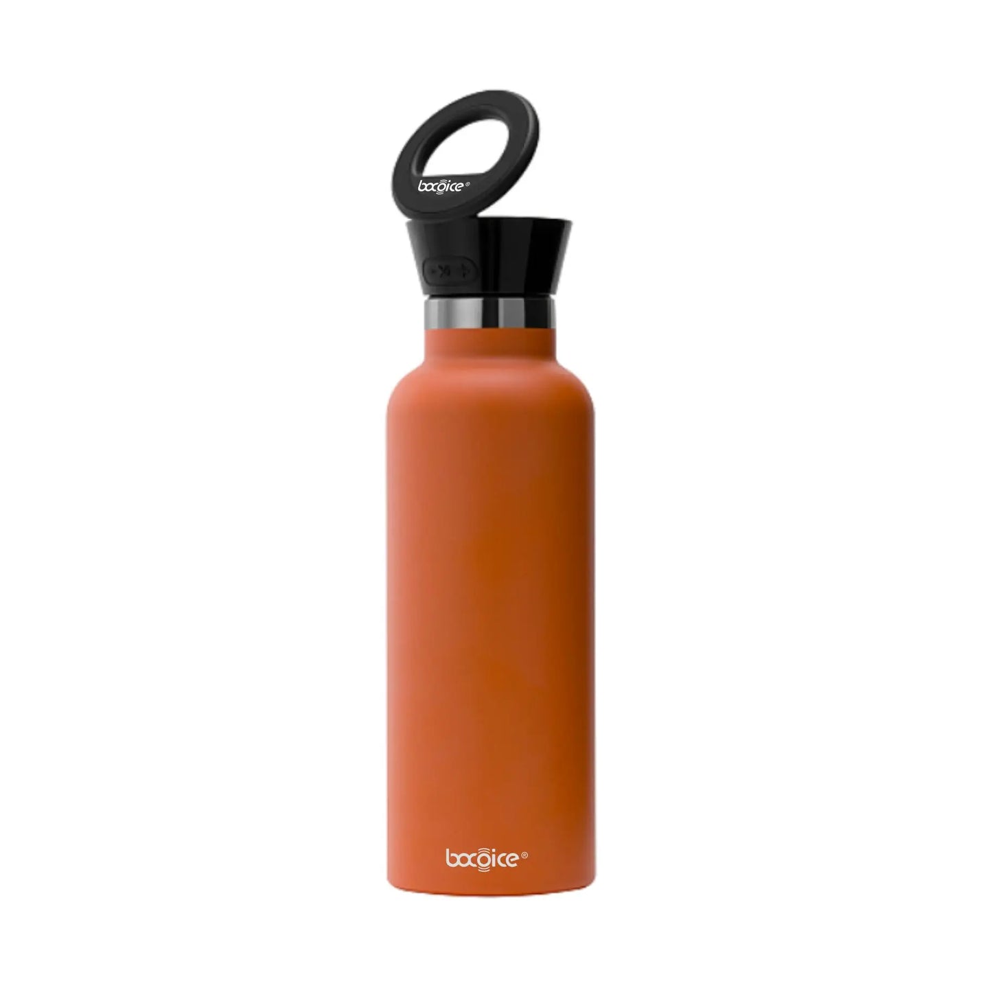 HydroSound Water Bottle - with magnetic phone holder and Bluetooth speaker